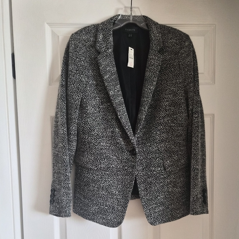 Talbots  Tweed  Medium  Blazer